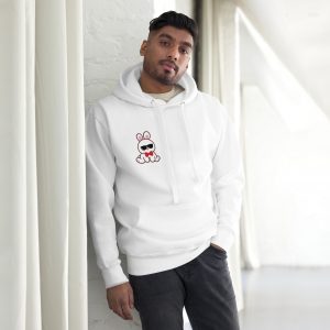Sudadera con capucha unisex bunny